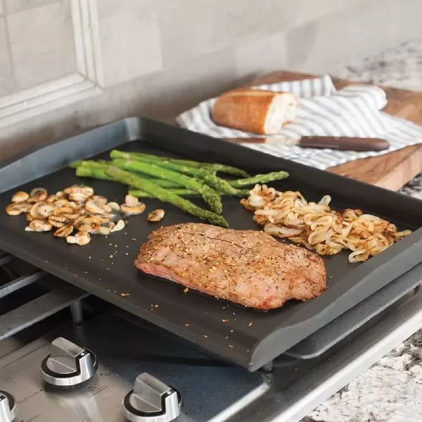 Nordic Ware Aluminum Grill Griddle with Backsplash