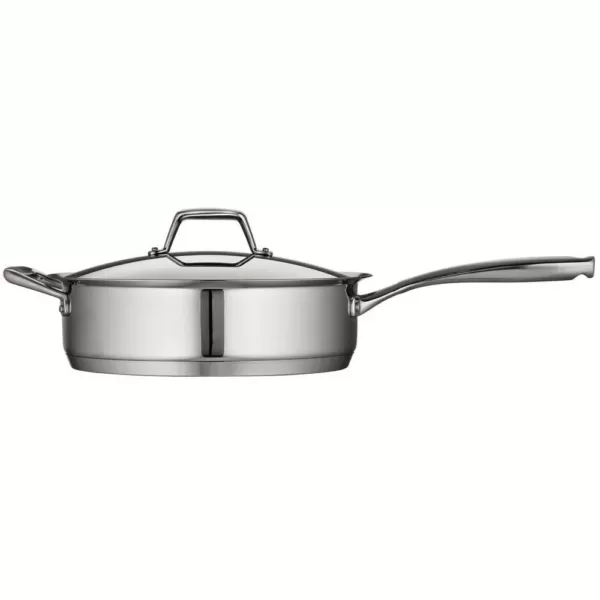 Tramontina Gourmet Prima 5 qt. Stainless Steel Saute Pan with Lid